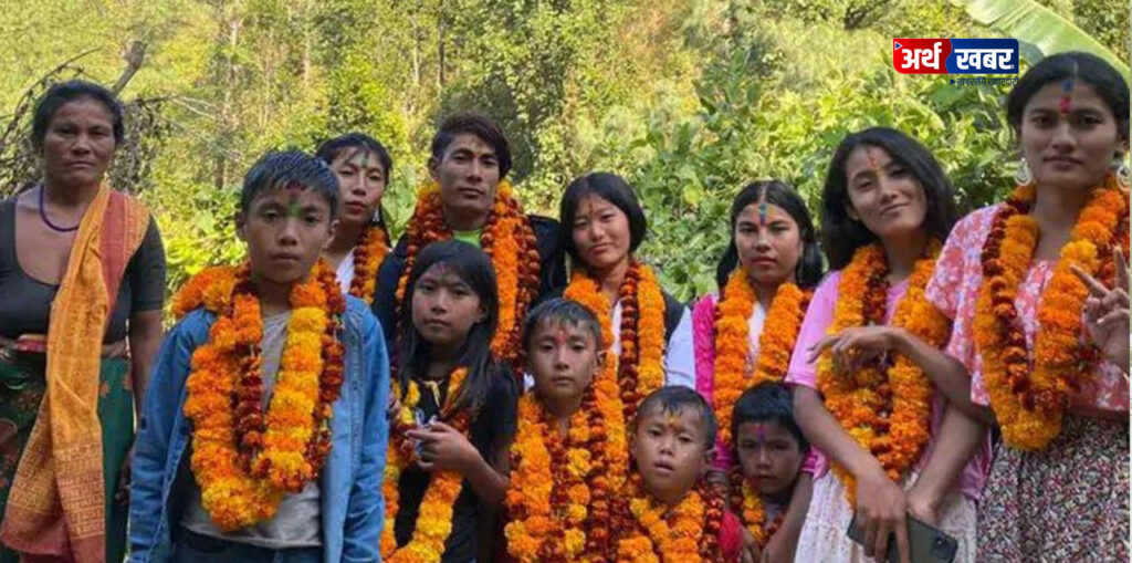 Hayu Family Found in Pokhara, Handed Over to Relatives